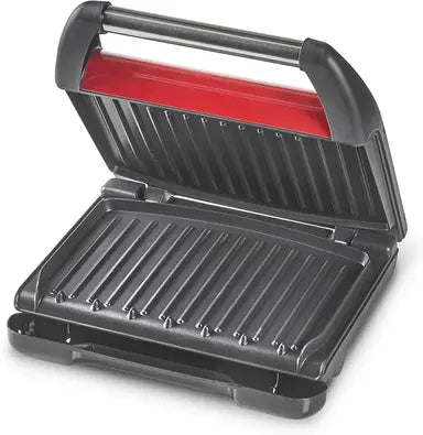 George Foreman Medium Steel Grill Family, Red 1650 W - 25040