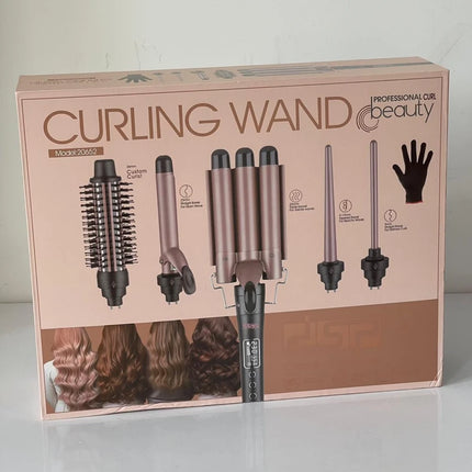 DSP 5-function hair curler set, model 20652
