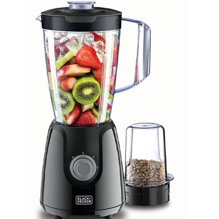 Black&Decker Blender With Grinder Mill 400 W BX4130-B5 Black