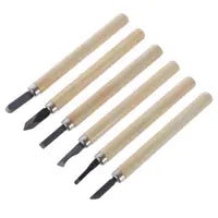 Wood Carving Knife Set, Wood Carving Tool 6pcs for DIY Craft Woodworking