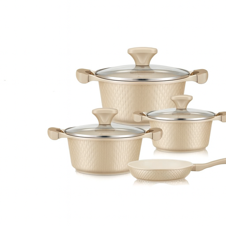 Dsp CA020-S02 / 7-Piece Die-Cast Non-Stick Cookware Set