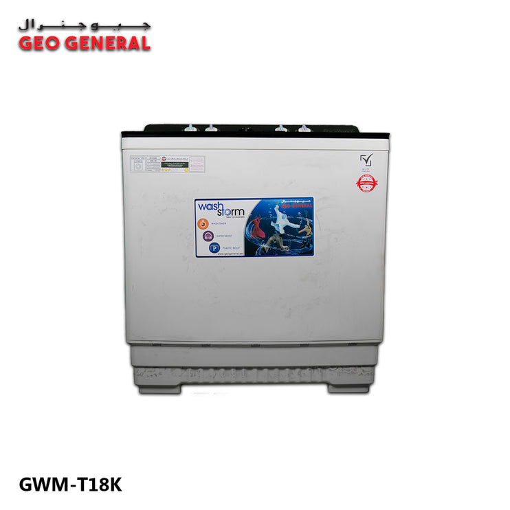 Geo General Washing Machine 18kg | Strong & Super Wash