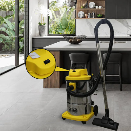 مكنسة كهربائية سايونا SVC-2362 درام 2 في 1 للتنظيف الجاف والرطب / 1400 واط / 21L