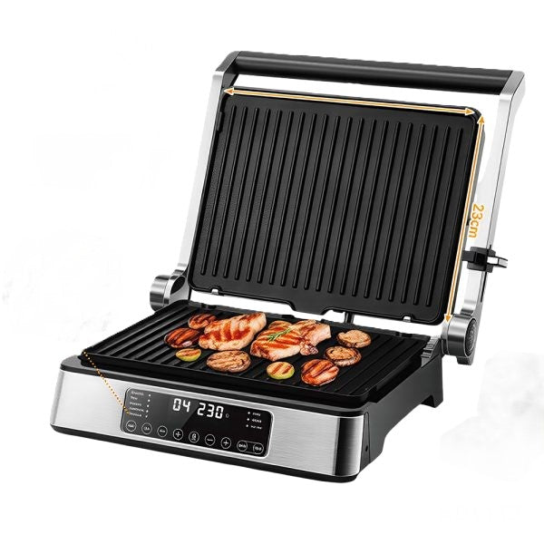 DSP KB1113 Electric Grill LED Touch Panel Control 1800W