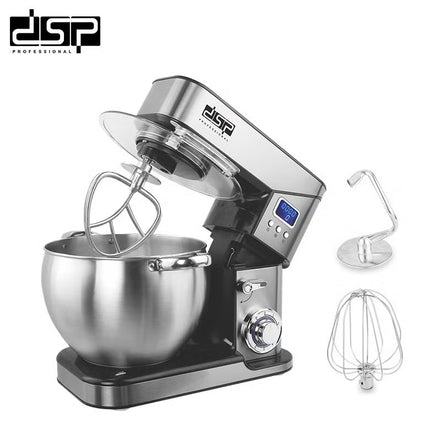 DSP 3 in 1 Stainless Steel Mixer 2000W 10L Silver KM3055