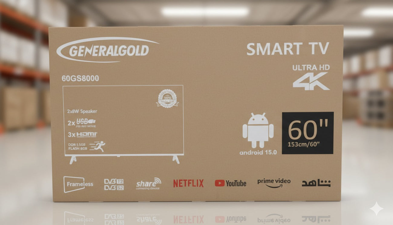 GENERALGOLD Smart TV 60" 60GS8000