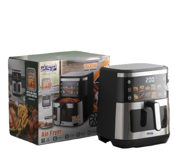 DSP air fryer KB2195 /10 L / 1600W and bottom 500W heating function