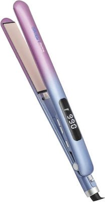 DSP 10731 Hair Straightener with Ceramic Plates 45W Pink / Light Blue