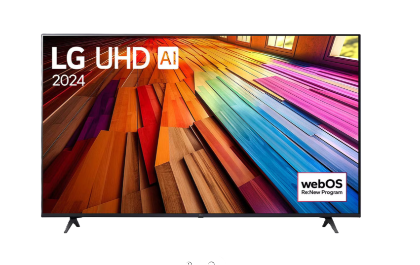 LG UHD TV AI UT80 65 inch 4K Smart TV 2024 | Magic Remote | Wall Mounted | TV Stand | Ultra HD 4K resolution | AI ThinQ™