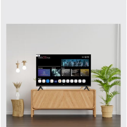 H2O 70-Inch Frameless Smart LED TV | WebOS | Magic Remote | 4K Ultra HD | AI Voice Control | Sleek Bezel-Less Design