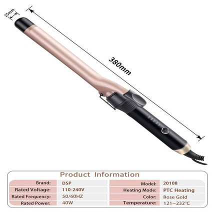 DSP 20108A، مكواة تجعيد الشعر الاحترافية 25 مم
