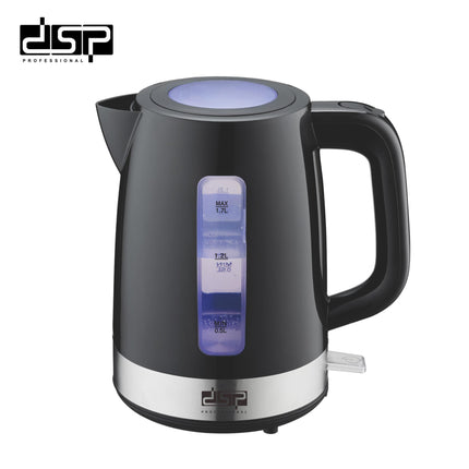 DSP Household Kitchen Kettle Kk1261 Black 2200 W /1.7 L