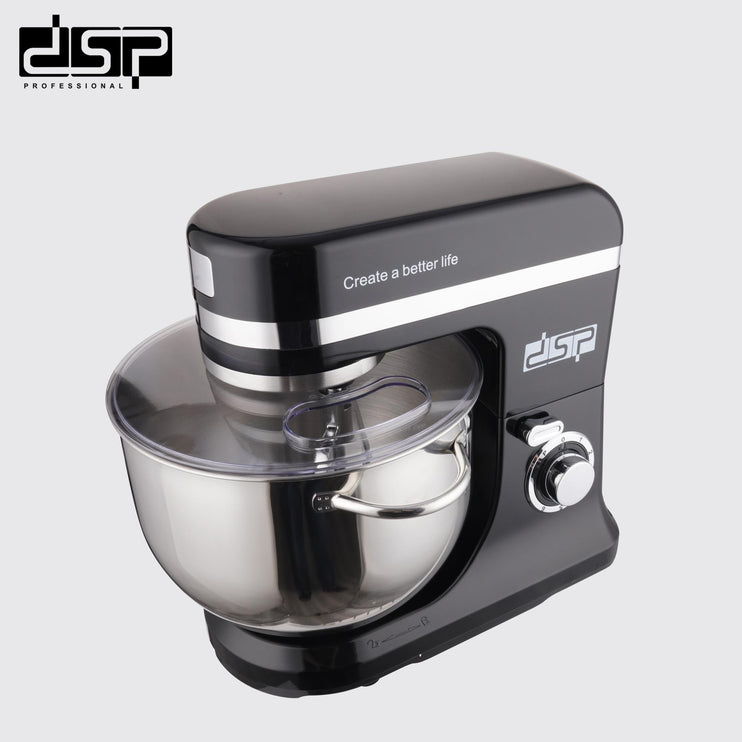DSP Hot Seller,1800W Pro Stand Mixer with 12L Bowl, 6Speed & Pulse - Lift-Up Design for Large Families, Home Bakers (Easy Clean)