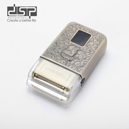 DSP Beard Trimmer 60589 features. Color Gold-colored.