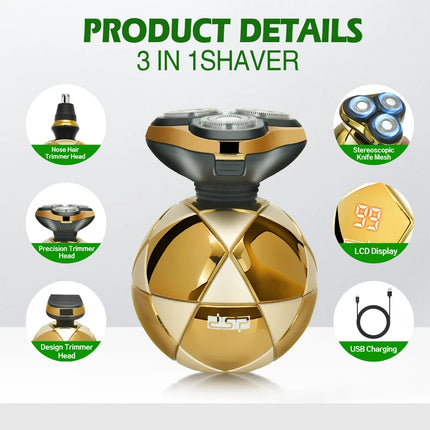 DSP facial hair trimmer model 60136