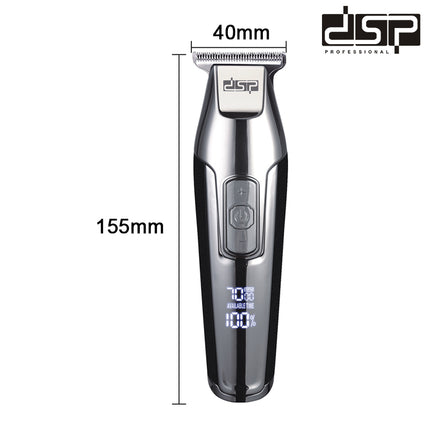 DSP Hot Sale Professional Cordless Electric Cutter Clippers for Men 7000 RPM Hair Clipper Rechargeable Wireless Hair Trimmer 5W