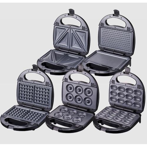 Stirling 5-in-1 Multi Snack Maker - 750W