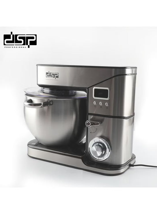 DSP 3 in 1 Stainless Steel Mixer 2000W 10L Silver KM3055