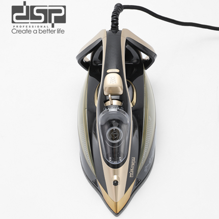 DSP 2200W Ceramic Steam Iron - Adjustable Steam, 25g/min Output & Burst Function