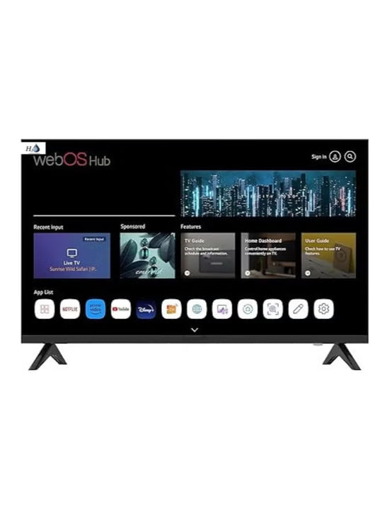 H2O 70-Inch Frameless Smart LED TV | WebOS | Magic Remote | 4K Ultra HD | AI Voice Control | Sleek Bezel-Less Design