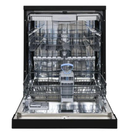 Baumatic Freestanding Dishwasher, Touch Control Panel, 16 Place Capacity, Color Black Model – BMEDW16FSBL