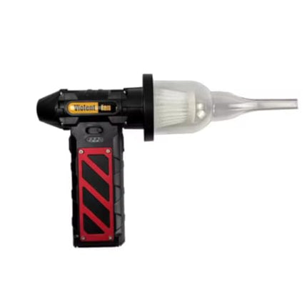 DIGI CORE Compressed Air Duster, 110000RPM Turbo Violent Fan Jet Blower Stepless Electric Cordless Car Dryer Air Blower Emergency Cutter & Hammer, Mini Blower For Leaf, Dust, PC, & Car F015-1 (Black)