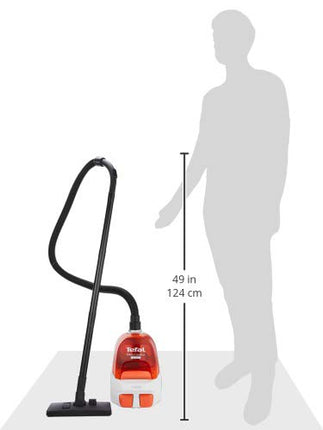 Tefal TW3233 Micro Space Cyclonic Vacuum Cleaner Papaya