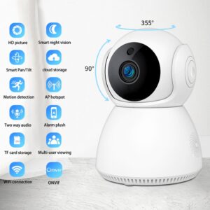 Night Vision Home Security Camera V380