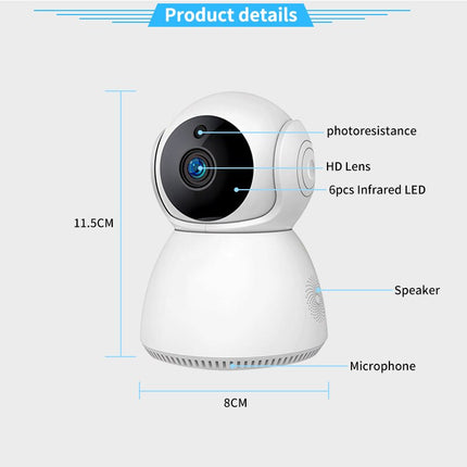 Night Vision Home Security Camera V380