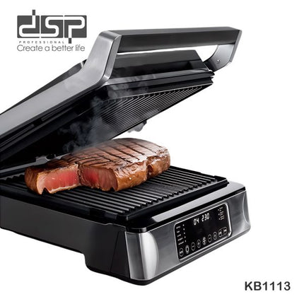 DSP KB1113 Electric Grill LED Touch Panel Control 1800W