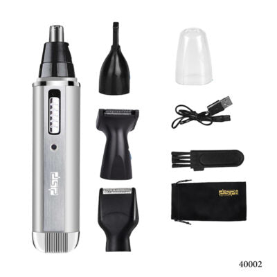 DSP 40002, Professional Rechargeable 3 In 1 Nose/Ear Trimmer