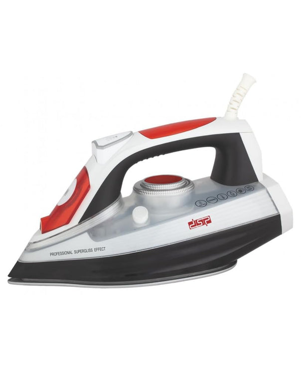 Steam iron DSP KD1067, ceramic, 2200W - White