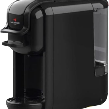 MEBASHI 3-in-1 Multifunction Espresso Capsule Coffee Machine, 600ML Water Tank, 19 Bar Pressure, Auto Shut Off | (ME-CEM302) (Black)|1450W