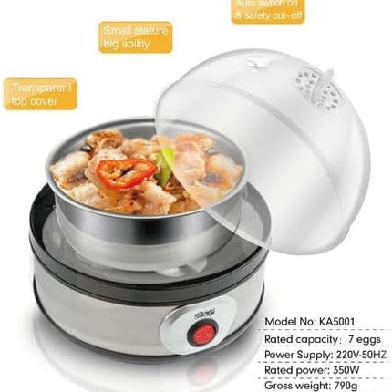 Generic DSP KA5001 Egg Cooker Auto Power Off Breakfast Machine egg boiler electric Egg Boiler