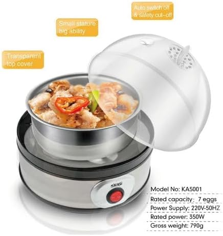 Generic DSP KA5001 Egg Cooker Auto Power Off Breakfast Machine egg boiler electric Egg Boiler