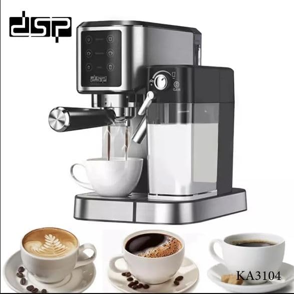 DSP KA3104, Professional Coffee Maker 20 bars 700 ml 1350 W