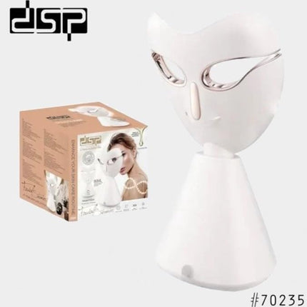 DSP 3D Facial Steamer with Aromatherapy - Deep Cleansing, Pore Purification, Skin Rejuvenation, Relaxation Therapy, Home Spa Experience, DSP 70235