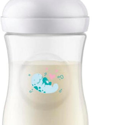 Philips AVENT Natural Baby Bottle with Natural Response , Gift Set Sea Design, SCD838/05