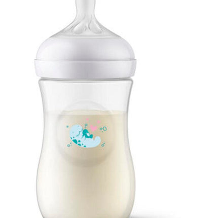 Philips AVENT Natural Baby Bottle with Natural Response , Gift Set Sea Design, SCD838/05