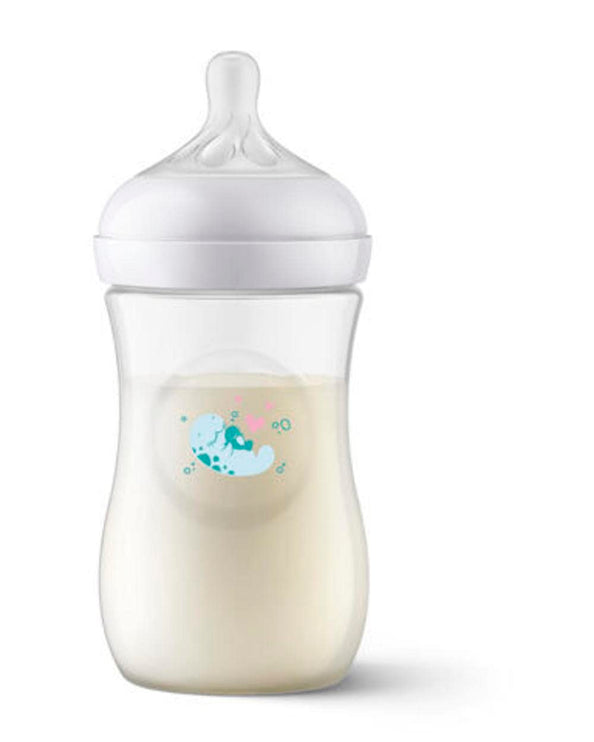 Philips AVENT Natural Baby Bottle with Natural Response , Gift Set Sea Design, SCD838/05