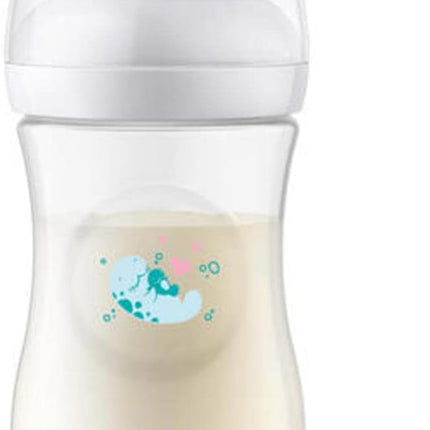 Philips AVENT Natural Baby Bottle with Natural Response , Gift Set Sea Design, SCD838/05