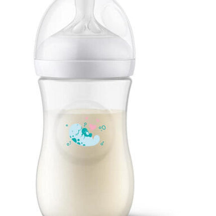 Philips AVENT Natural Baby Bottle with Natural Response , Gift Set Sea Design, SCD838/05