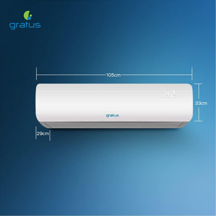 GRATUS 2.5 Ton Split Air Conditioner ROTARY TYPE, R410a GAS  GSAC30TRS