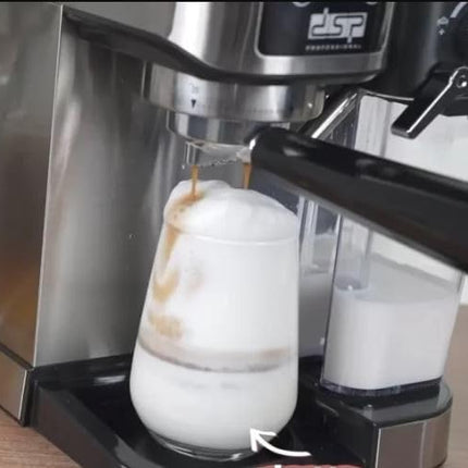 DSP KA3104, Professional Coffee Maker 20 bars 700 ml 1350 W