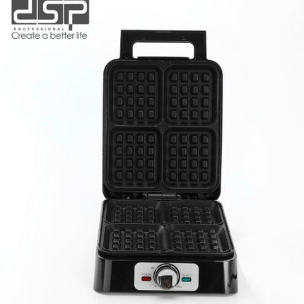 DSP Waffle Maker KC1337 1600W Non-stick Coated Aluminium Plate