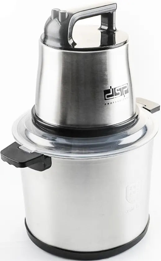 DSP Electric Chopper, 1400 Watt, 10 Liter, Silver, Stainless, KM4090