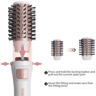 DSP 50064, 2 in 1 Rotating Professional Hair Dryer Brush