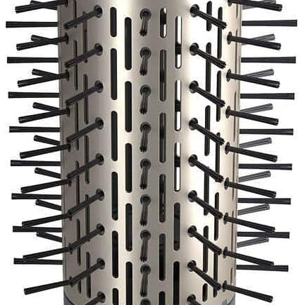 مصفف شعر فيليبس 7000 سيريز، فرشاة حرارية دوارة لتصفيف الشعر بكثافة ودقة أكبر، ملحقان، 1000 واط، أبيض/رمادي - BHA710/13