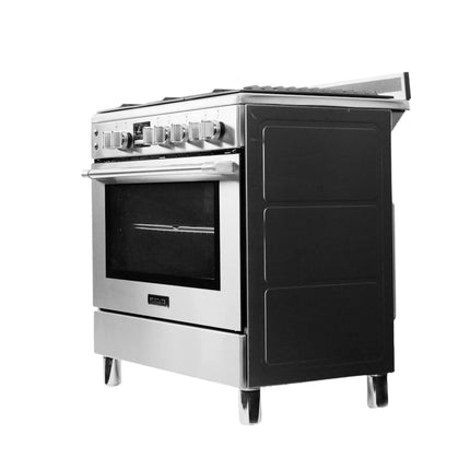 Frigidaire 90 CM STAINLESS STEEL GAS COOKER FNGN90JGBS,