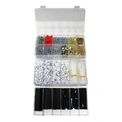 ISMA Multifunctional Tool Kit 1500 pcs for DIY Home and Office in a Table-Case